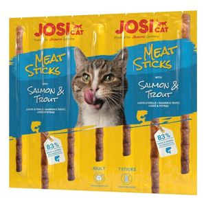 Josera Josicat Salmon & Trout Stick Cat Snack - 7 Pieces