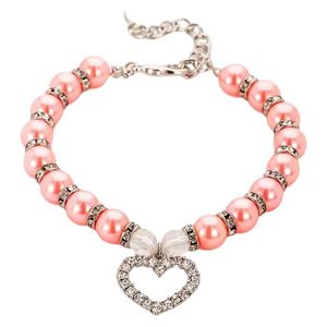  طوق اللؤلؤ للحيوانات الاليفة - M 