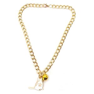  Chain Cat Collar - XL 