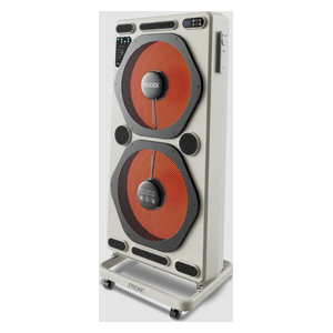 مدفأة كاربون ذكية مودكس - نظام ذكاء اصطناعي - 2000 واط - Chr1110  -ابيض تيتانيوم