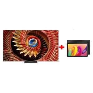  شاشة تي سي ال 65-انج فئة C8K - سمارت - 4K - QD-Mini LED - إصدار 2025 - 120 هيرتز + تي سي ال تاب 10L - حجز مسبق 