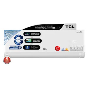  TCL TAC-12CHSA/TPB - 1 Ton - Wall Mounted Split - White - Inverter - 6 stages AMP Control
