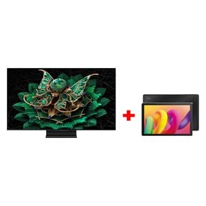  TCL 55-Inch C7K Series - Smart - 4K - QD-Mini LED - 120Hz - 2025 Model + TCL Tab 10L - Black - Pre Order 