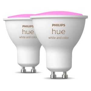Philips Hue GU10 RGB Smart Bulb - 2 pak