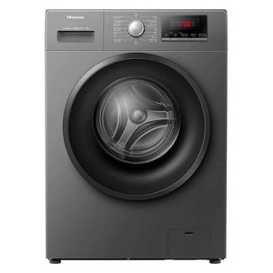  غسالة هايسنس فتحة امامية - 8 كغم - 1200 دورة بالدقيقة - WFQP8012T/S - رمادي 