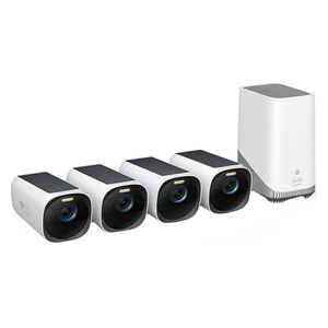 Eufy T88733W1 - Smart Home Security Camera Kit - White