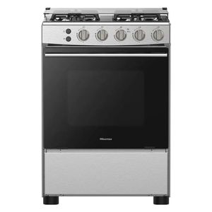  Hisense HFG60121X – Free Standing Gas Cooker – Silver 