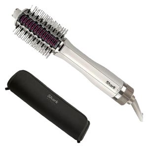  Shark HT212 Smooth Style Heated Comb + Blow Dryer Brush - White 