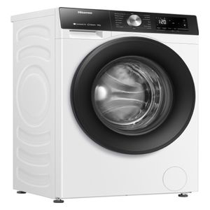  غسالة هايسنس فتحة امامية - 12 كغم - 1400 دورة بالدقيقة - WF3S1243BW - ابيض 