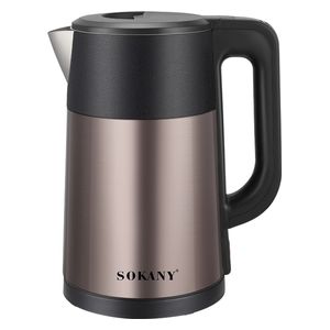 Sokany SK-09016 - Electric Kettle - Brown