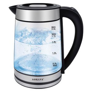  Sokany SK-SH-1070 - Electric Kettle - Silver 
