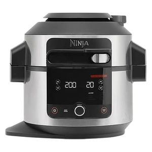  Ninja Foodi 11 in 1 SmartLid Multi-Cooker OL550UK - 6L - Silver 