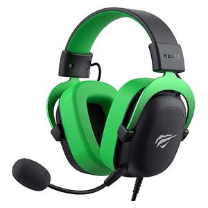  سماعة حول الأذن هافيت H2002d - اخضر 