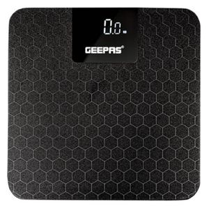 GEEPAS GBS46524UK - Digital Body Scale - Black