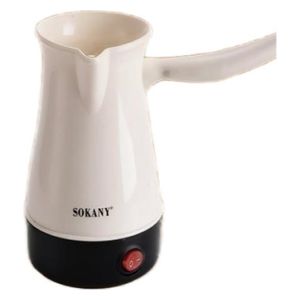  صانعة قهوة سوكاني - 600 واط - 0.5 لتر - SK-205- أبيض 