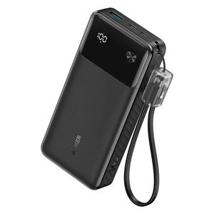شاحن محمول أنكر - A1384H11 - 20,000mAh - 30 واط - أسود