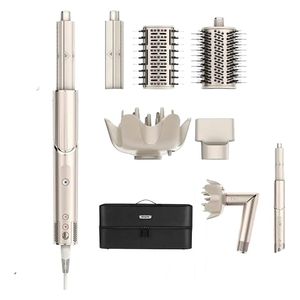  Shark FlexStyle 5-in-1 Air Styler and Hair Dryer HD440SLEU 5 Piece – Light Gold 