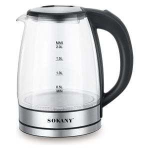  Sokany SK-SH-1098 - Electric Kettle - Black 