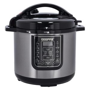 GEEPAS GMC35029 - 1200W - Digital Multi Cooker - Grey