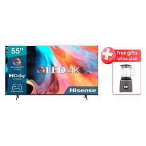  Hisense 55-Inch 55A62QS Series - Smart TV - 4K UHD - DLED - Dolby Vision - 60Hz + Fakir MixyPro Blender 