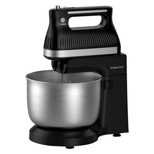  Sokany  SK-6663 - Electric Stand Mixer- Black 