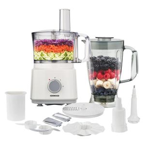  Kenwood FDP03 – Food Processor – 750W – Multi-Functional with 3 Discs – White 