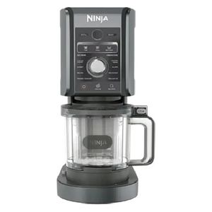  Ninja CREAMi Deluxe 10-in-1 Ice Cream NC501UK - with Frozen Drink Maker - Silver 