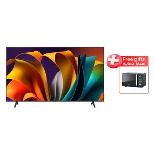  Hisense 65-Inch A62QS Series - Smart - 4K - LED - 60Hz - 2024 Model + INSIDE MW25002 Microwave Oven, 5 Power Levels L25 