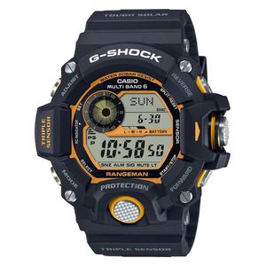  ساعة كاسيو جي-شوك ماستر أوف جي رينج مان للرجال GW-9400Y-1DR - عرض رقمي، سوار من الراتينج - أسود 