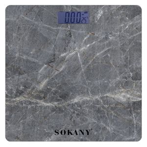ميزان وزن شخصي ديجيتال سوكاني - SK-19018 - رصاصي