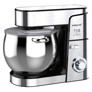 Sokany Sk-624 - Bowl Mixer - Silver