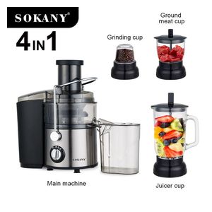  Sokany SK-4009 - Juicer - Silver 