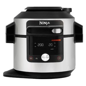 Ninja Foodi Max OL750UK 15-in-1 Smart Lid Multi-Cooker - Smart Cook System - 7.5L - silver 