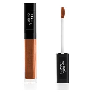 واو مات ميتاليك أحمر شفاه - يدوم لساعات طويلة دون جفاف, 256 ميتال ايرث