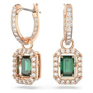 اقراط أونا المتدلية للنساء من سواروفسكي - روز