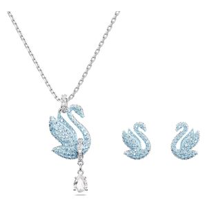 Swarovski Women Swan jewelry Set - Blue Moon