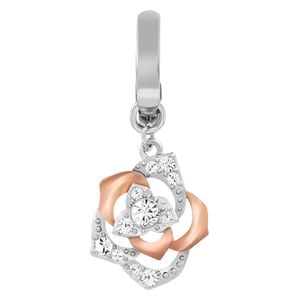 Swarovski Women Charm Pave - White