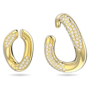  طقم أغطية أذن 2 دكستريا للنساء من سواروفسكي - ذهبي 