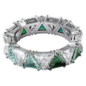  Swarovski Women ORTYX COCKTAIL ring ,50 - Green 