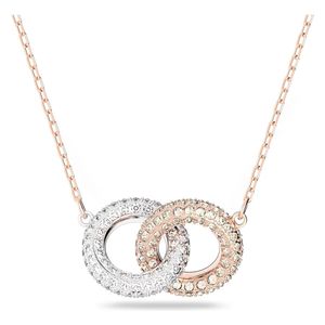  Swarovski Women's Stone Necklace - White 