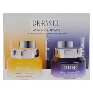  DR. RASHEL Retinol & Vitamin C Day and Night Cream Pack 
