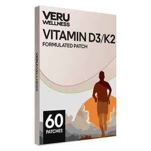  رقعة اساسية D3/K2 للبالغين فيرو ويلنس - 60 لاصقة 