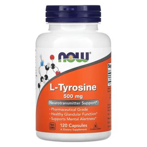  L-Tyrosine 500 mg - 120 Capsules 