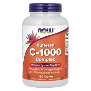  Now Foods Buffered Vitamin C-1000 Complex - 180 Tablets 