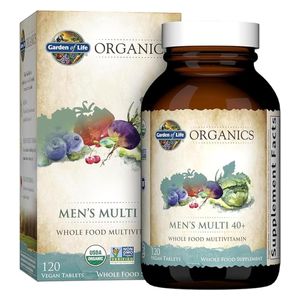  Garden of Life Organic Men’s Multi 40+ offers - 120 Tablets 