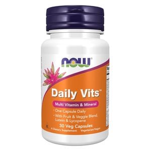  Daily Vits With Fruit & Veggie Blend, Lutein And Lycopene - 30 Veg Capsules 