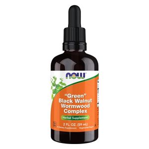  Now Foods Green Black Walnut Wormwood Complex - 59 ml 