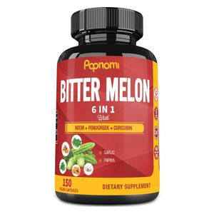 Papnami Bitter Melon Extract Capsules - 150 vegan capsules