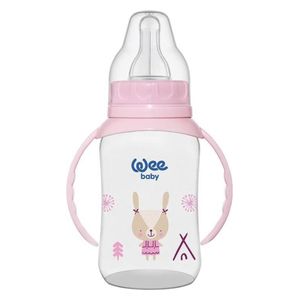  Wee Baby Classic Handle Baby Bottle Pink - 150 ml 