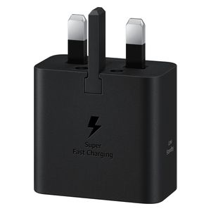  شاحن حائط سامسونج EP-T2510NBEGGB -  بمنفذ  يو اس بي سي - 25 واط - اسود 